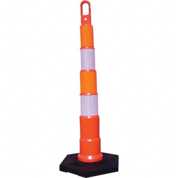 VizCon - Traffic Cones Type: Cone Color: Fluorescent Orange - USA Tool & Supply