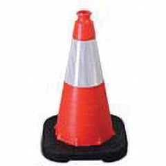 VizCon - Traffic Cones Type: Cone Color: Fluorescent Orange - USA Tool & Supply