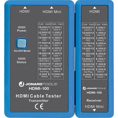 Jonard Tools - Cable Testers Cable Type: HDMI; Mini HDMI Display Type: No Screen - USA Tool & Supply