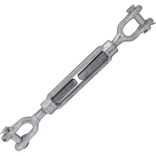 US Cargo Control - Turnbuckles Type: Jaw & Jaw Working Load Limit (Lb.): 5200 - USA Tool & Supply