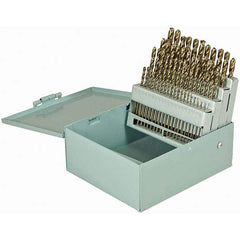 Cle-Line - Drill Bit Sets System of Measurement: Inch Drill Bit Material: Cobalt - USA Tool & Supply