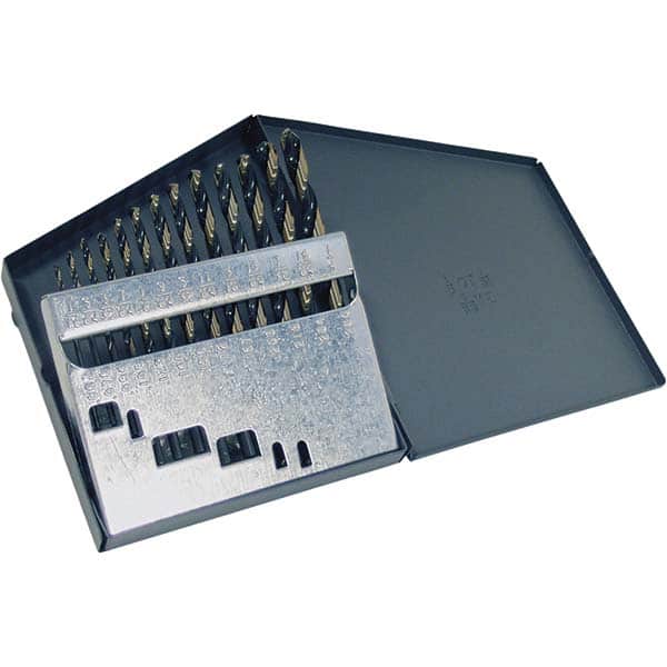 Cle-Line - Drill Bit Sets System of Measurement: Inch Drill Bit Material: High Speed Steel - USA Tool & Supply