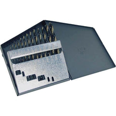 Cle-Line - Drill Bit Sets System of Measurement: Inch Drill Bit Material: High Speed Steel - USA Tool & Supply