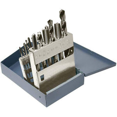 Cle-Line - Drill Bit Sets System of Measurement: Inch Drill Bit Material: Tungsten Carbide - USA Tool & Supply