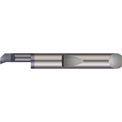 Micro 100 - Boring Bars; Minimum Bore Diameter (Decimal Inch): 0.0700 ; Maximum Bore Depth (Decimal Inch): 0.4000 ; Material: Solid Carbide ; Boring Bar Type: Boring ; Shank Diameter (Decimal Inch): 0.1875 ; Shank Diameter (Inch): 3/16 - Exact Industrial Supply