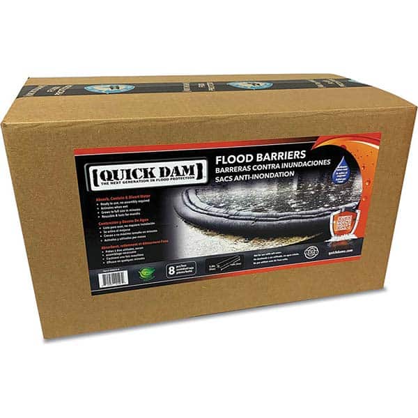 Quick Dam - Pipe Socks & Dewatering Bags Type: Flood Barrier Application: Facility Maintenance - USA Tool & Supply
