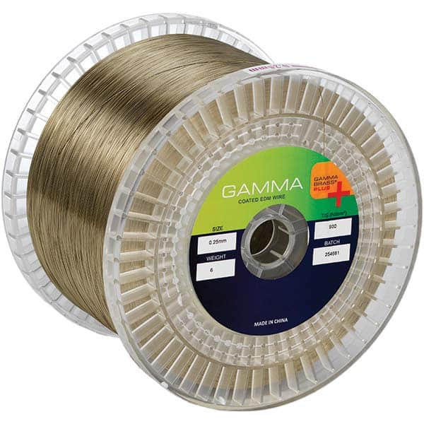 Single Source Technologies - Electrical Discharge Machining Wire Wire Material: Brass Wire Coating: None - USA Tool & Supply