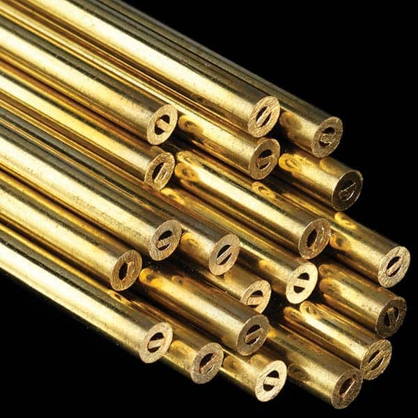 Single Source Technologies - Electrical Discharge Machining Tubes Tube Material: Brass Channel Type: Single - USA Tool & Supply