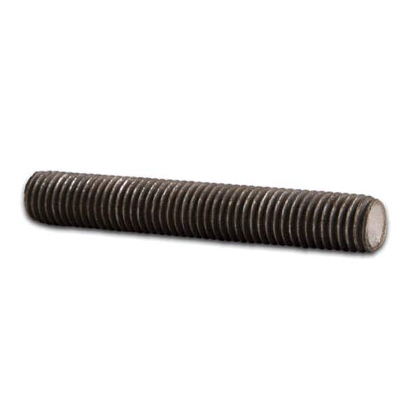 Threaded Studs; Style: Fully Threaded; System of Measurement: Inch; Thread Size: 5/8-11 in; 5/8-11; Overall Length (Inch): 6; Overall Length (Decimal Inch): 6 in; Overall Length (mm): 6 in; Material: Alloy Steel; Finish/Coating: Black Oxide; Class: 2A; Gr