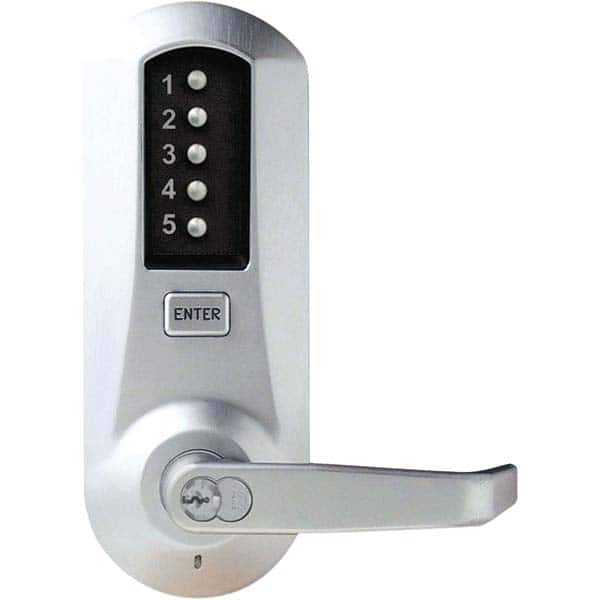 Simplex - Lever Locksets Type: Push-button Lock Door Thickness: 1-3/4 - USA Tool & Supply