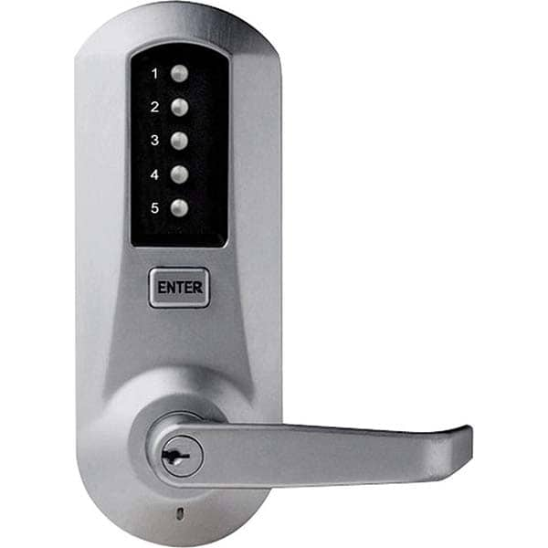 Simplex - Lever Locksets Type: Push-button Lock Door Thickness: 1-3/4 - USA Tool & Supply