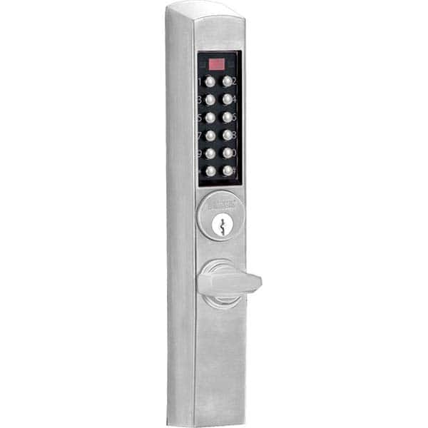 E-Plex - Lever Locksets Type: Thumbturn Door Thickness: 1-3/4 - USA Tool & Supply