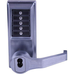 Simplex - Lever Locksets Type: Push-button Lock Door Thickness: 1-3/4 - USA Tool & Supply