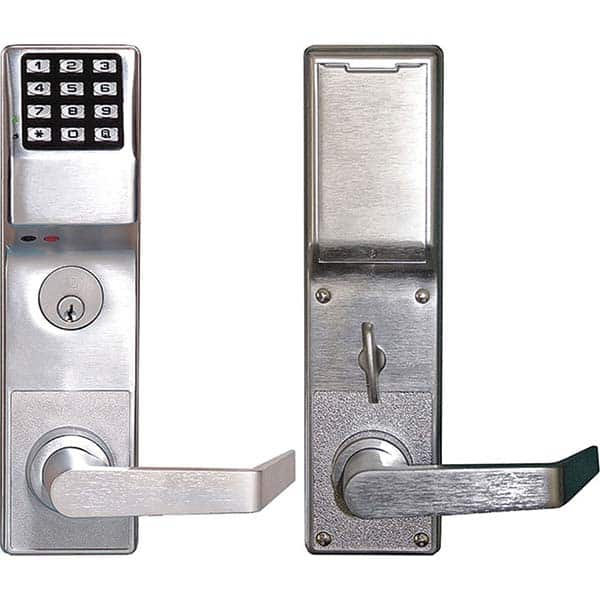 Alarm Lock - Lever Locksets Type: Privacy Door Thickness: 1-3/4 - USA Tool & Supply