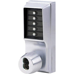 Simplex - Lever Locksets Type: Push-button Lock Door Thickness: 1-3/4 - USA Tool & Supply