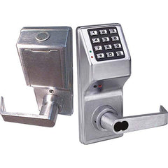 Alarm Lock - Lever Locksets Type: Entrance Door Thickness: 1-3/4 - USA Tool & Supply