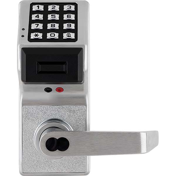 Alarm Lock - Lever Locksets Type: Entrance Door Thickness: 1-3/4 - USA Tool & Supply