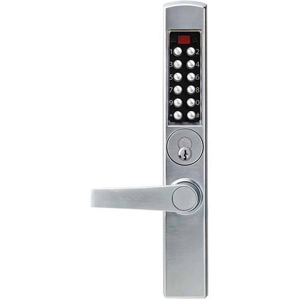 E-Plex - Lever Locksets Type: Keypad Door Thickness: 1-3/4 - USA Tool & Supply