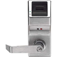 Alarm Lock - Lever Locksets Type: Entrance Door Thickness: 1-3/4 - USA Tool & Supply