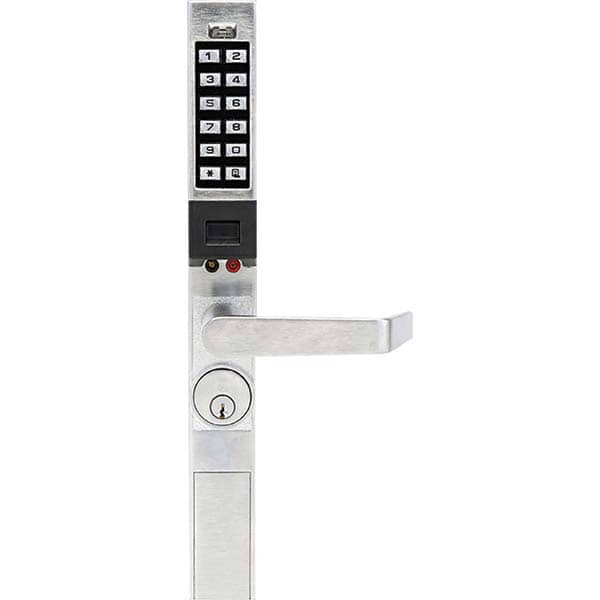 Alarm Lock - Lever Locksets Type: Exit Device Door Thickness: 1-3/4 - USA Tool & Supply