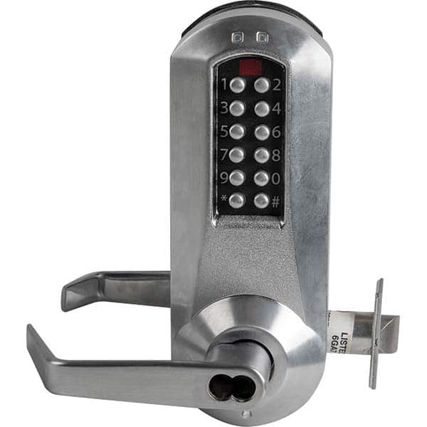 E-Plex - Lever Locksets Type: Entrance Door Thickness: 1-3/4 - USA Tool & Supply