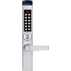 E-Plex - Lever Locksets Type: Keypad Door Thickness: 1-3/4 - USA Tool & Supply