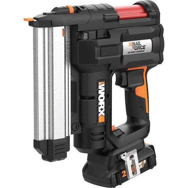 Worx - Cordless Nailers Fastener Type: Staple Gun/Brad Nailer Nail Diameter (Gauge): 18.00 - USA Tool & Supply