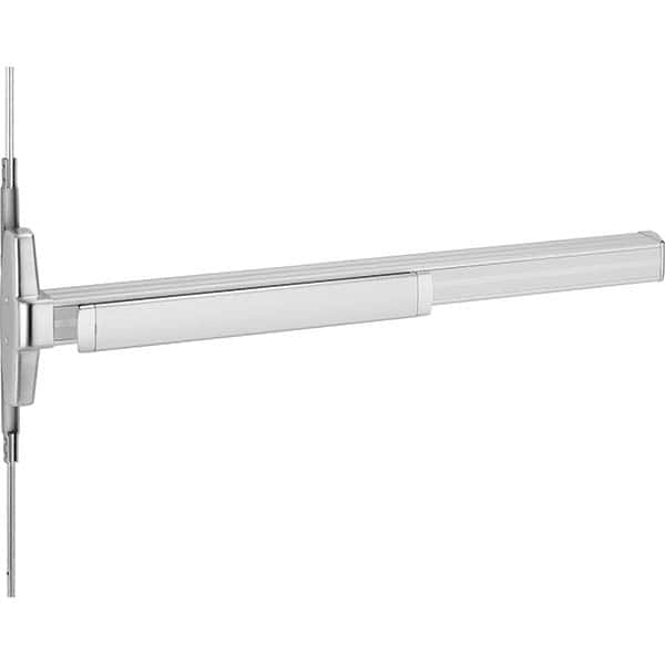 Falcon - Vertical Bars Type: Concealed Vertical Rod Exit Device Rating: Non Fire Rated - USA Tool & Supply