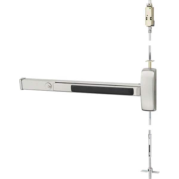 Von Duprin - Vertical Bars Type: Concealed Vertical Rod Exit Device Rating: Non Fire Rated - USA Tool & Supply