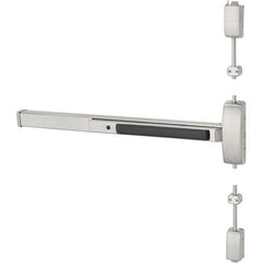Falcon - Vertical Bars Type: Concealed Vertical Rod Exit Device Rating: Non Fire Rated - USA Tool & Supply