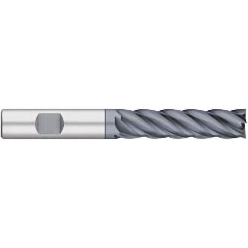 Titan USA - Square End Mills; Mill Diameter (Inch): 3/4 ; Mill Diameter (Decimal Inch): 0.7500 ; Number of Flutes: 5 ; Length of Cut (Inch): 2-1/4 ; Length of Cut (Decimal Inch): 2.2500 ; Material: Solid Carbide - Exact Industrial Supply