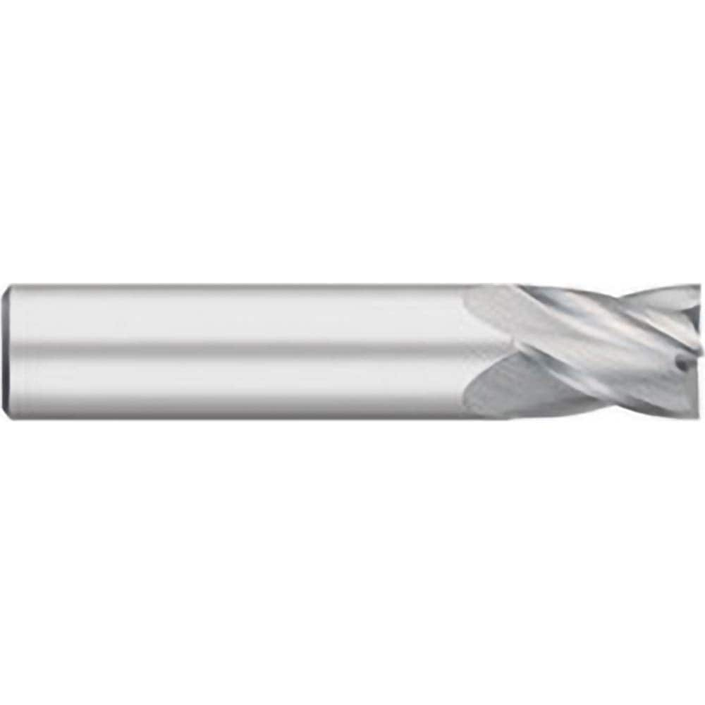 Titan USA - Square End Mills; Mill Diameter (Inch): 1/8 ; Mill Diameter (Decimal Inch): 0.1250 ; Number of Flutes: 4 ; Length of Cut (Inch): 1/4 ; Length of Cut (Decimal Inch): 0.2500 ; Material: Solid Carbide - Exact Industrial Supply