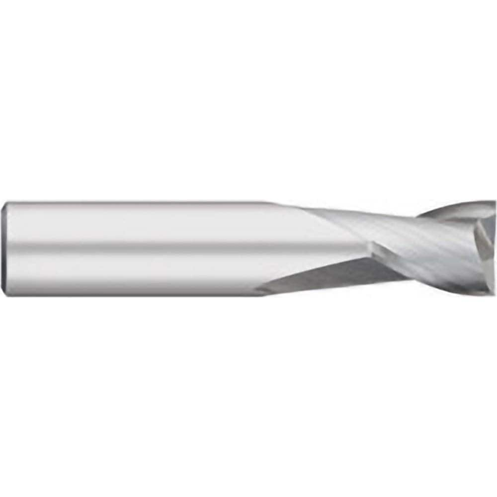 Titan USA - Square End Mills; Mill Diameter (Inch): 3/16 ; Mill Diameter (Decimal Inch): 0.1875 ; Number of Flutes: 2 ; Length of Cut (Inch): 3/8 ; Length of Cut (Decimal Inch): 0.3750 ; Material: Solid Carbide - Exact Industrial Supply