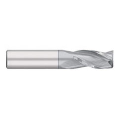 Titan USA - Square End Mills; Mill Diameter (Decimal Inch): 0.0781 ; Number of Flutes: 3 ; Length of Cut (Inch): 1/4 ; Length of Cut (Decimal Inch): 0.2500 ; Material: Solid Carbide ; Finish/Coating: TiCN - Exact Industrial Supply