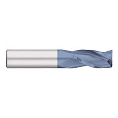 Titan USA - Square End Mills; Mill Diameter (Decimal Inch): 0.0313 ; Number of Flutes: 3 ; Length of Cut (Inch): 1/8 ; Length of Cut (Decimal Inch): 0.1250 ; Material: Solid Carbide ; Finish/Coating: AlTiN - Exact Industrial Supply