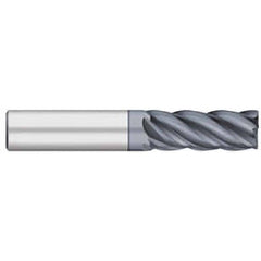 Titan USA - Corner Radius & Corner Chamfer End Mills; Mill Diameter (Inch): 1/2 ; Mill Diameter (Decimal Inch): 0.5000 ; End Type: Corner Radius ; Corner Radius (Decimal Inch): 0.0300 ; Number of Flutes: 5 ; Material: Solid Carbide - Exact Industrial Supply