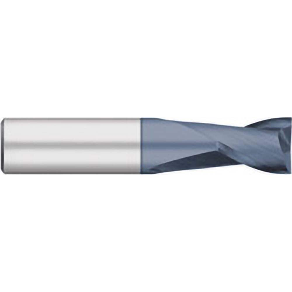 Titan USA - Square End Mills; Mill Diameter (Decimal Inch): 0.1563 ; Number of Flutes: 2 ; Length of Cut (Inch): 5/16 ; Length of Cut (Decimal Inch): 0.3125 ; Material: Solid Carbide ; Finish/Coating: AlTiN - Exact Industrial Supply