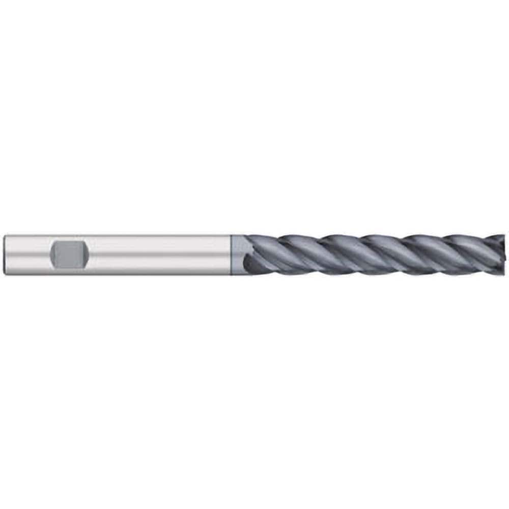 Titan USA - Square End Mills; Mill Diameter (Inch): 1 ; Mill Diameter (Decimal Inch): 1.0000 ; Number of Flutes: 4 ; Length of Cut (Inch): 4-1/4 ; Length of Cut (Decimal Inch): 4.2500 ; Material: Solid Carbide - Exact Industrial Supply