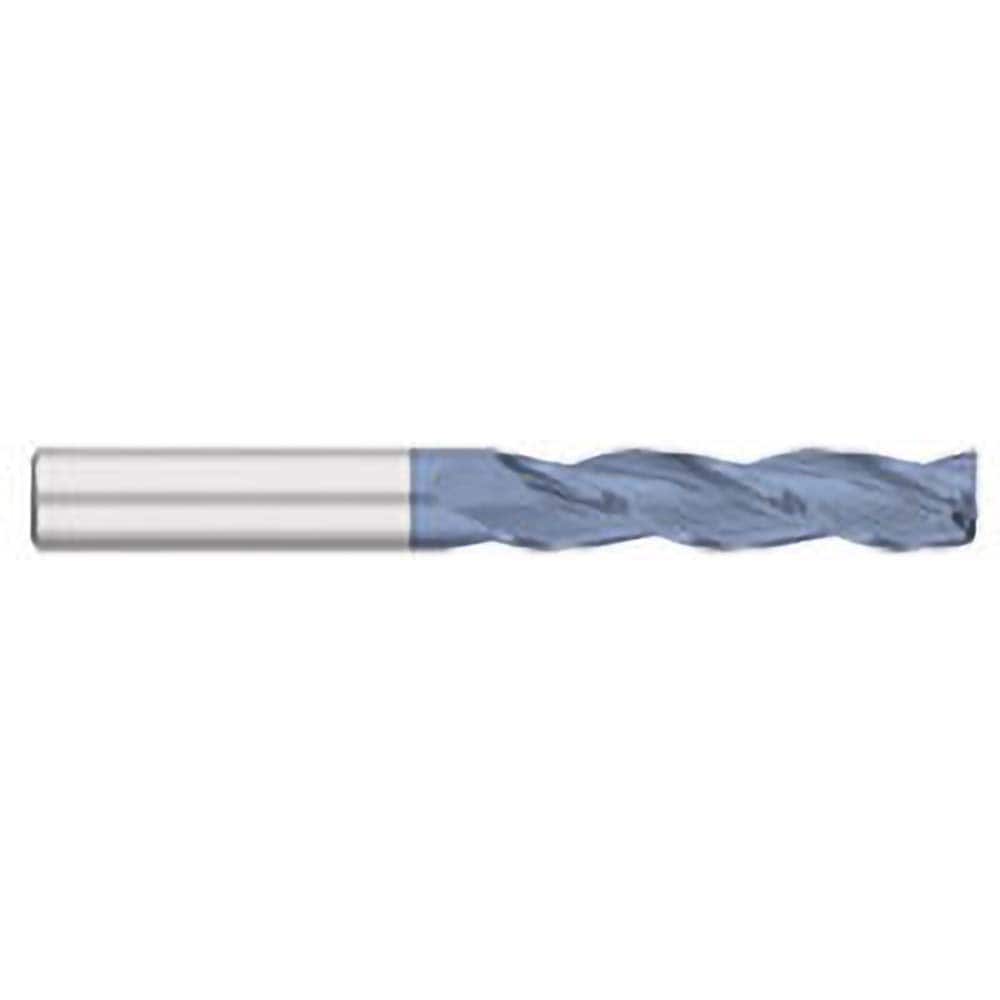 Titan USA - Square End Mills; Mill Diameter (Inch): 3/4 ; Mill Diameter (Decimal Inch): 0.7500 ; Number of Flutes: 3 ; Length of Cut (Inch): 4 ; Length of Cut (Decimal Inch): 4.0000 ; Material: Solid Carbide - Exact Industrial Supply