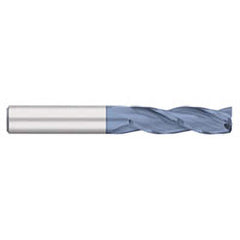 Titan USA - Square End Mills; Mill Diameter (Inch): 3/4 ; Mill Diameter (Decimal Inch): 0.7500 ; Number of Flutes: 3 ; Length of Cut (Inch): 2-1/4 ; Length of Cut (Decimal Inch): 2.2500 ; Material: Solid Carbide - Exact Industrial Supply