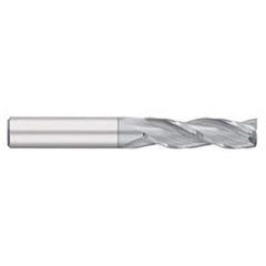 Titan USA - Square End Mills; Mill Diameter (Inch): 3/16 ; Mill Diameter (Decimal Inch): 0.1875 ; Number of Flutes: 3 ; Length of Cut (Inch): 3/4 ; Length of Cut (Decimal Inch): 0.7500 ; Material: Solid Carbide - Exact Industrial Supply