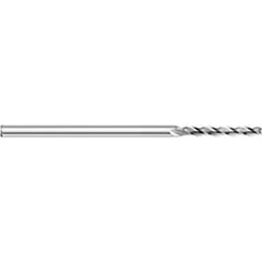 Titan USA - Square End Mills; Mill Diameter (Decimal Inch): 0.0600 ; Number of Flutes: 3 ; Length of Cut (Inch): 5/16 ; Length of Cut (Decimal Inch): 0.3120 ; Material: Solid Carbide ; Finish/Coating: Uncoated - Exact Industrial Supply