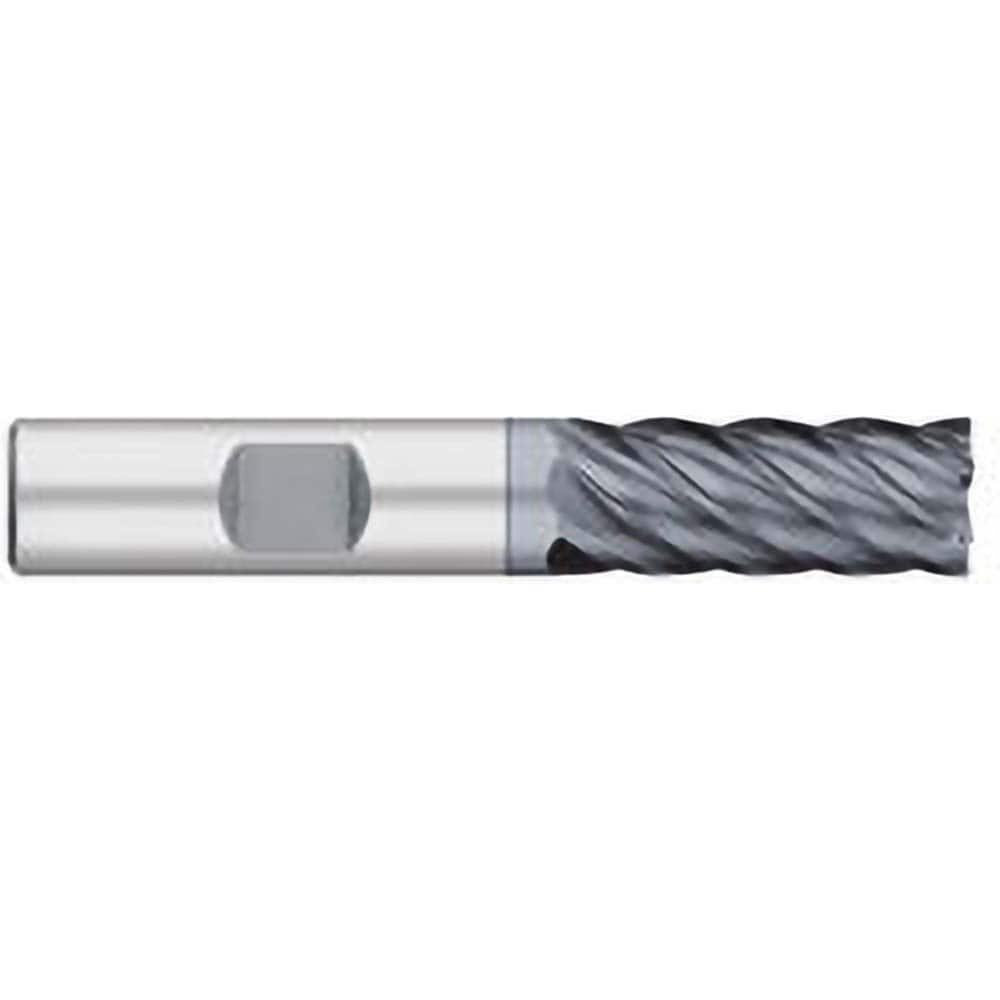 Titan USA - Square End Mills; Mill Diameter (Inch): 1 ; Mill Diameter (Decimal Inch): 1.0000 ; Number of Flutes: 6 ; Length of Cut (Inch): 2 ; Length of Cut (Decimal Inch): 2.0000 ; Material: Solid Carbide - Exact Industrial Supply