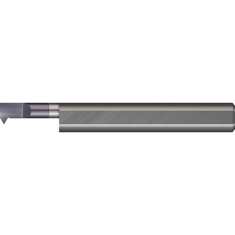 Micro 100 - Single Point Threading Tools; Thread Type: Internal ; Material: Solid Carbide ; Profile Angle: 60 ; Threading Diameter (Decimal Inch): 0.4900 ; Cutting Depth (Decimal Inch): 0.7500 ; Maximum Threads Per Inch: 24 - Exact Industrial Supply