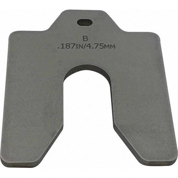 Maudlin Products - Metal Shim Stock Type: Slotted Shim Material: Stainless Steel - USA Tool & Supply