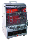 198 Series 120V Radiant and/or Fan Forced Portable Heater - USA Tool & Supply