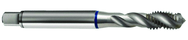 2-56 2B 3-Flute Cobalt Blue Ring Semi-Bottoming 40 degree Spiral Flute Tap-Bright - USA Tool & Supply