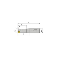 Indexable Ball Nose End Mills; Milling Diameter: 12.00 mm; Maximum Depth Of Cut: 1.50 mm; Maximum Ramping Angle: 0.0; Shank Diameter: 12.00 mm; Shank Type: Weldon Flat; Compatible Insert Style: RDEX; RDHX; Compatible Insert Size Code: RD.X 07T1..; Toolhol