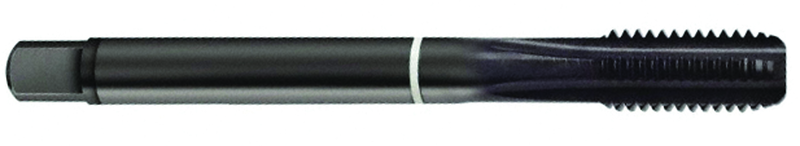 3-56 Dia. - 2B - 3 FL - Cobalt Semi-Bott White Ring Tap - Blk-Ox FORM-C DIN 374 - USA Tool & Supply