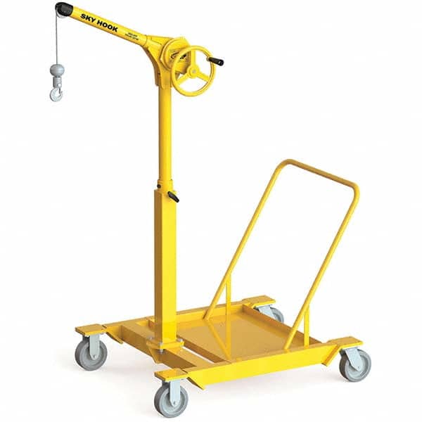 Sky Hook - 500 Lb Steel Lifting Hook Crane - USA Tool & Supply